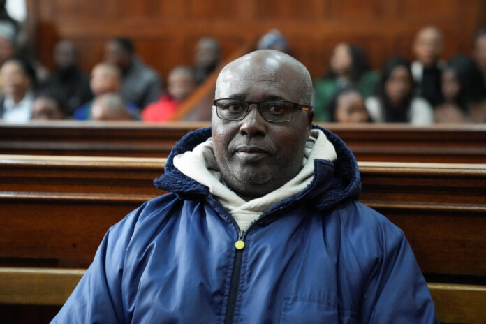 Fulgence Kayishema appears in the Cape Town Magistrates court